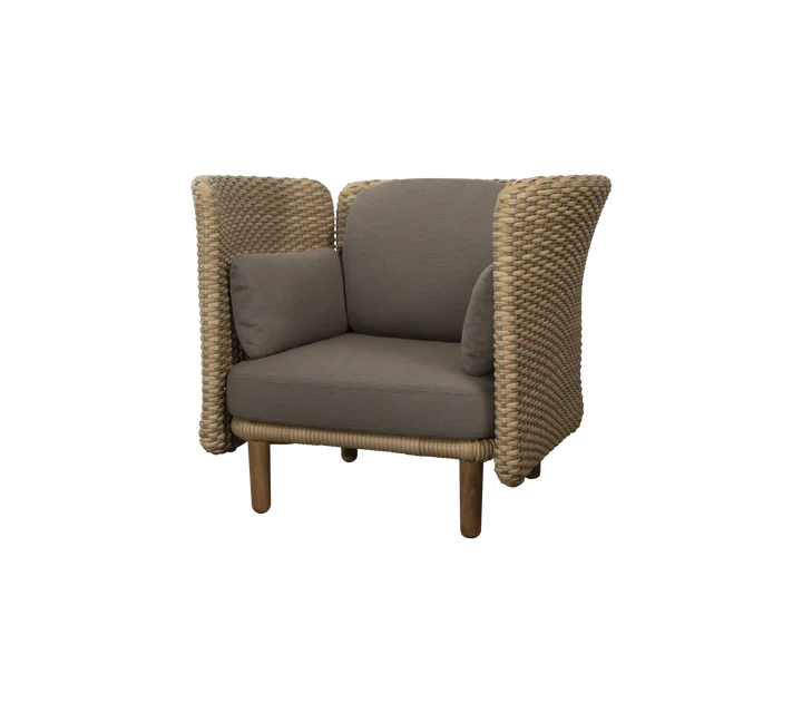 Arch Lounge Chair W/Low Arm/Backrest