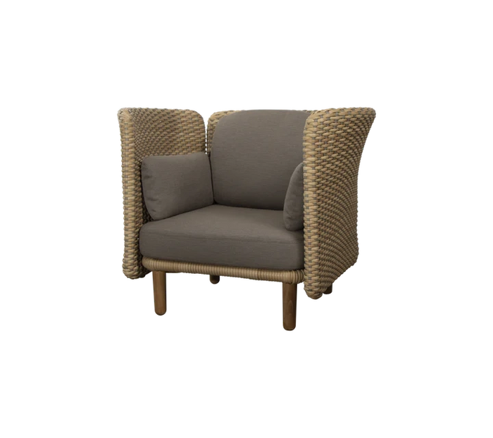 Arch Lounge Chair W/Low Arm/Backrest