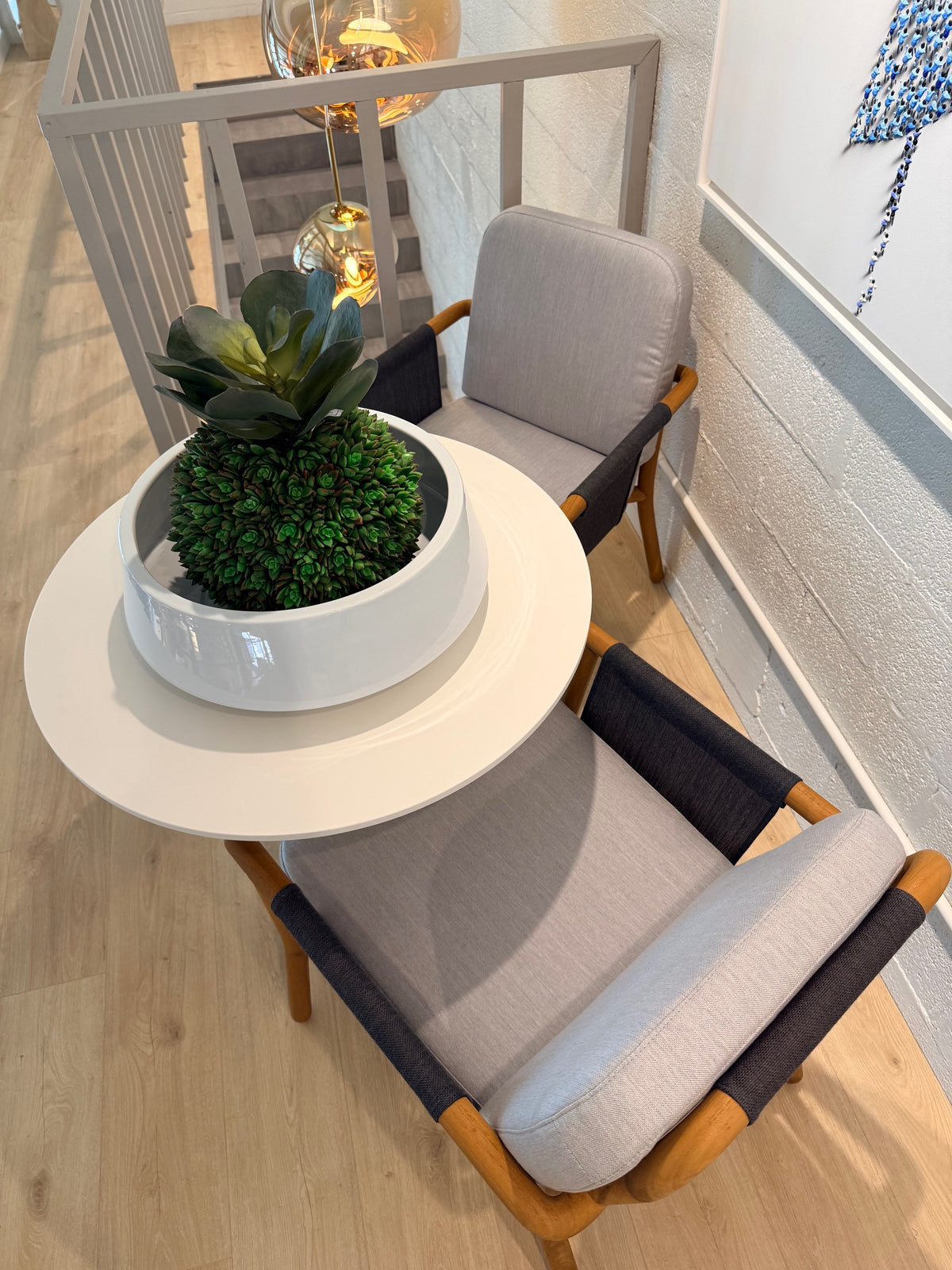 Point - Hamp Bistro Set (Display Sale)