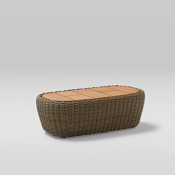 Heritage Rectangular Woven Coffee Table