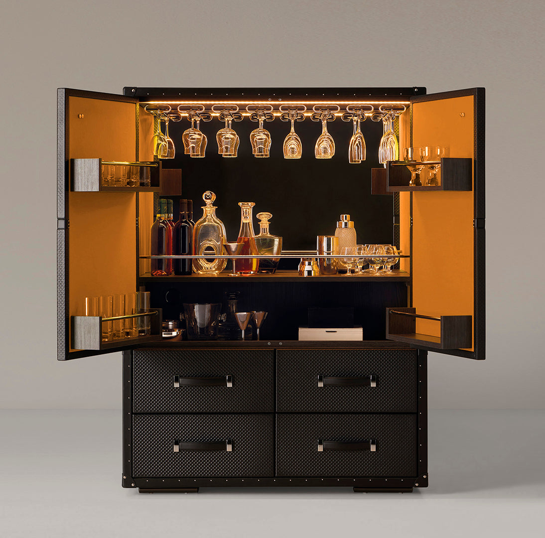 Traveler Bar Cocktail Cabinet