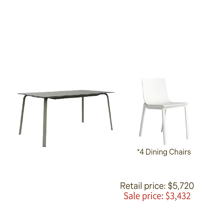 Gandia Blasco - Stack Dining Set (Display Sale)