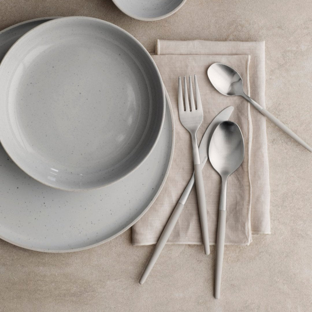 SABLO Ceramic Stoneware Deep Plate - Set of 4
