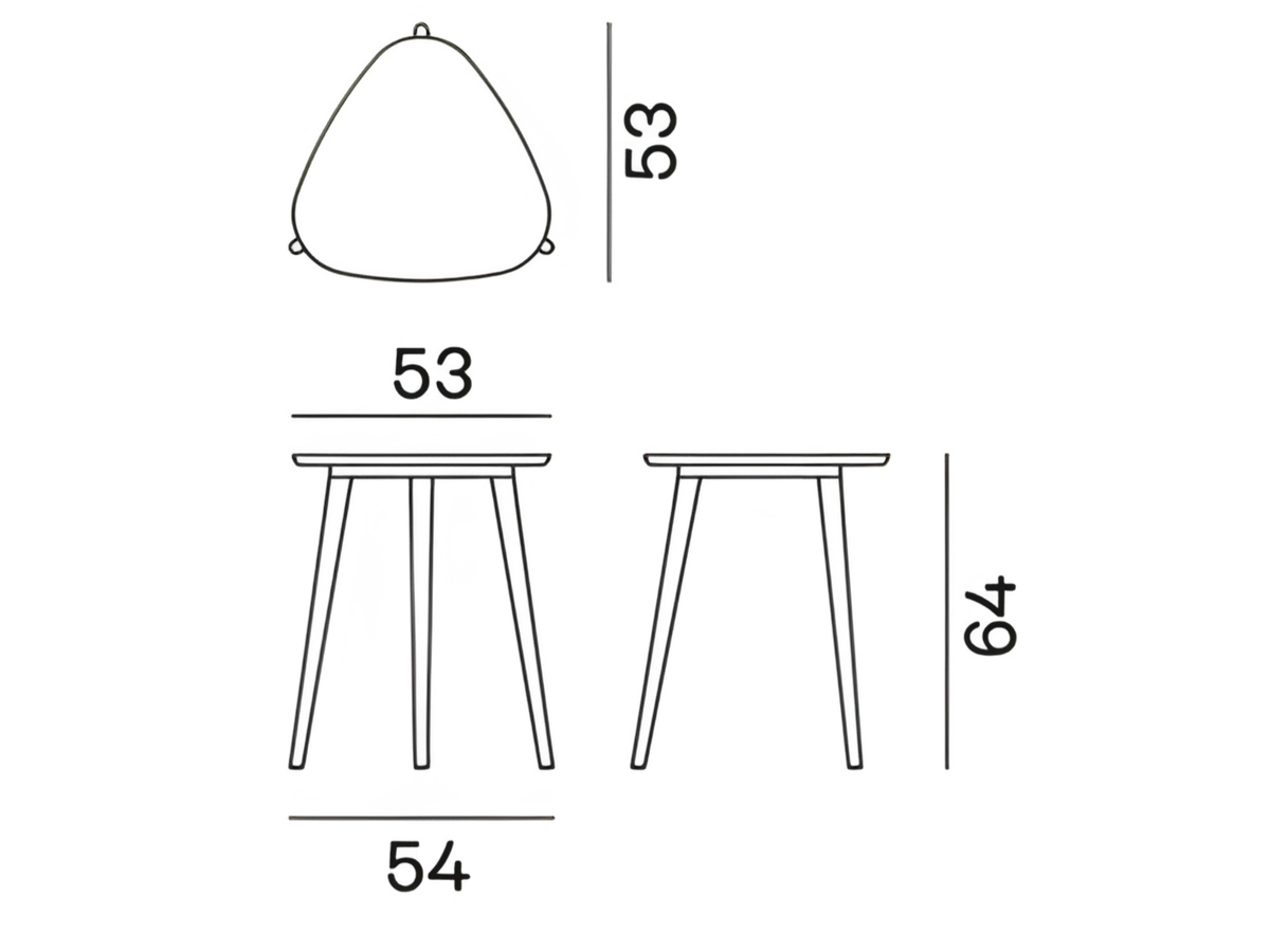 Brick Side Coffee Table