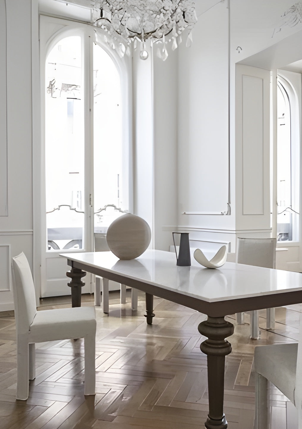 Gray Table Rectangular