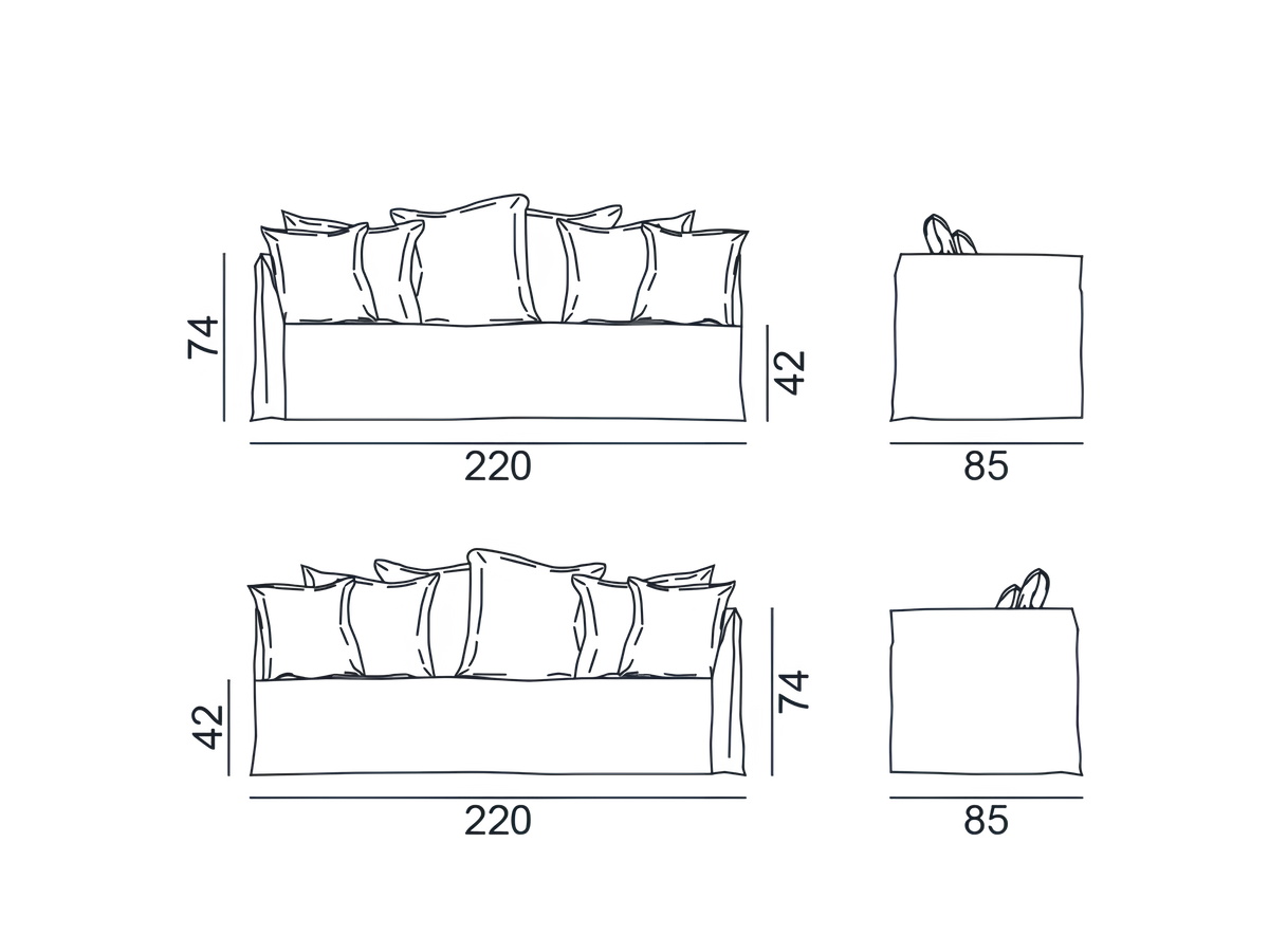 Ghost Out Modular Sofa
