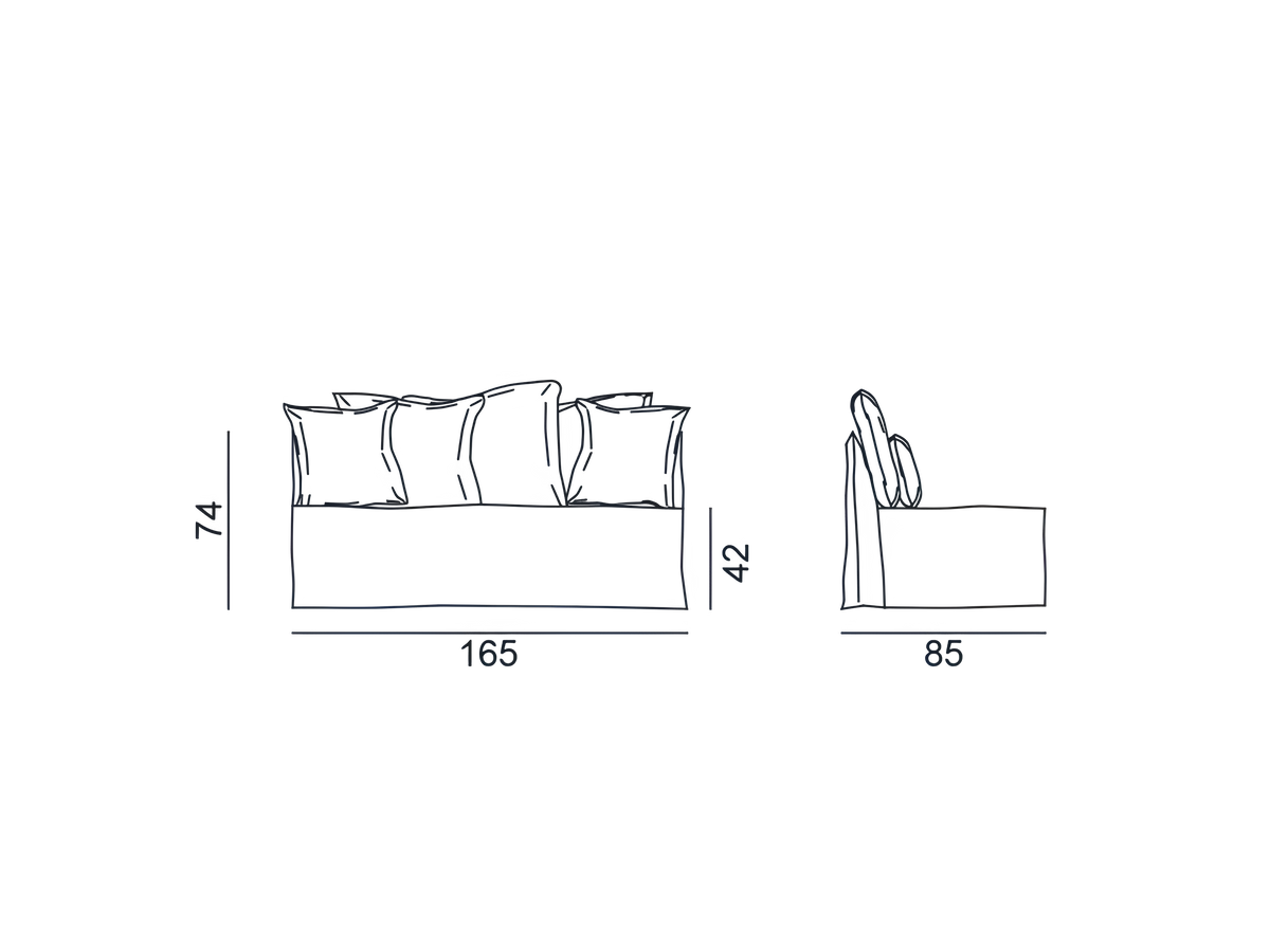 Ghost Out Modular Sofa