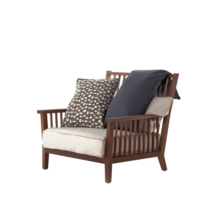 Gray Lounge Armchair