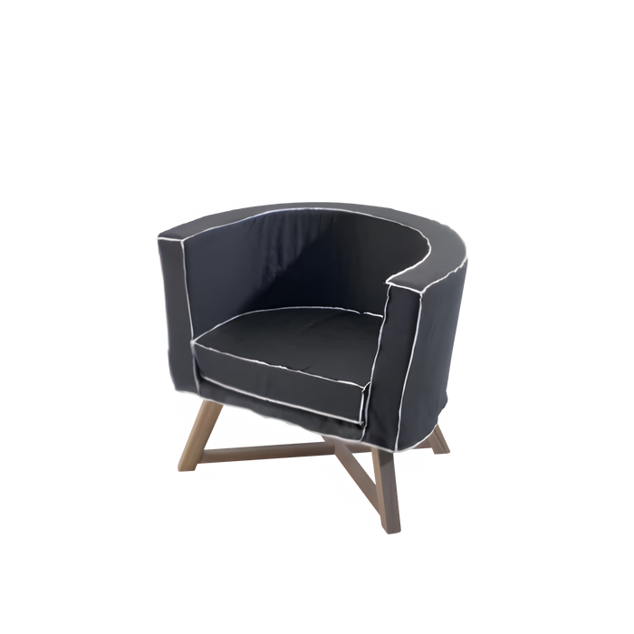 Gray Armchair 08