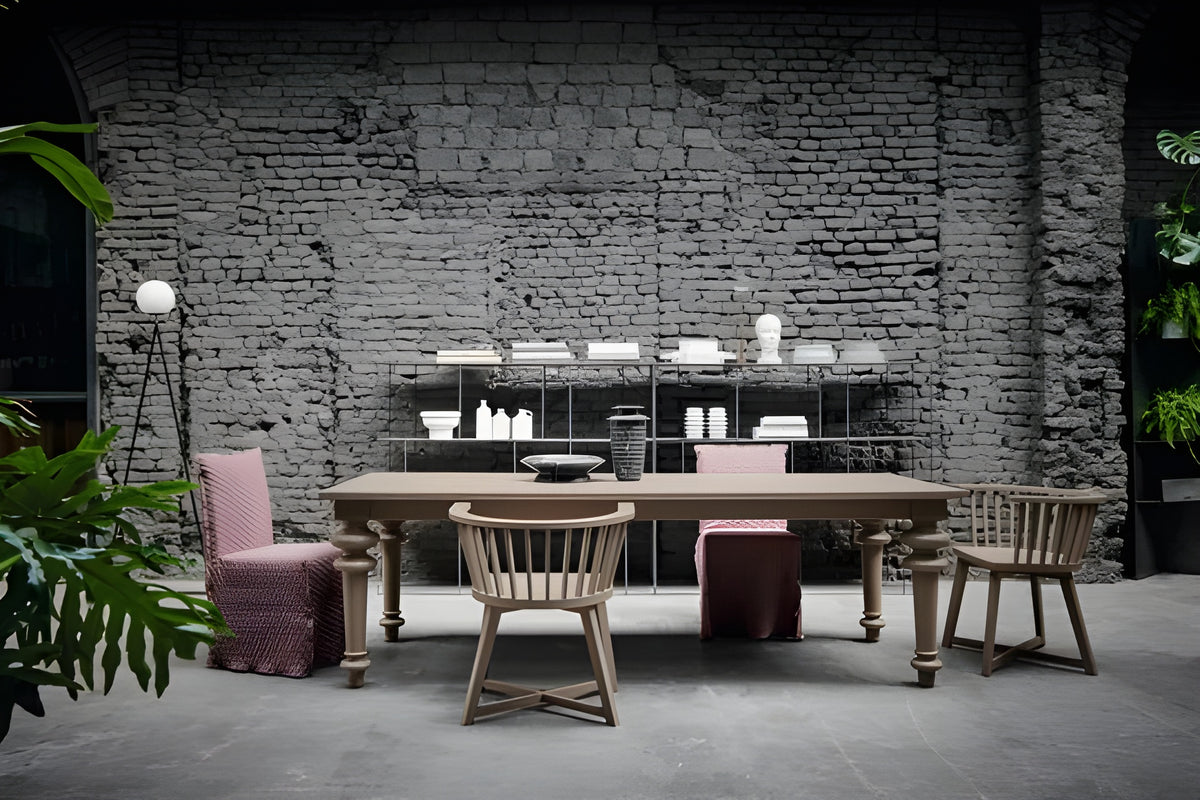 Gray Table Rectangular