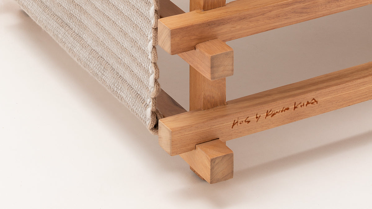 Hos Deckchair & Stool Set