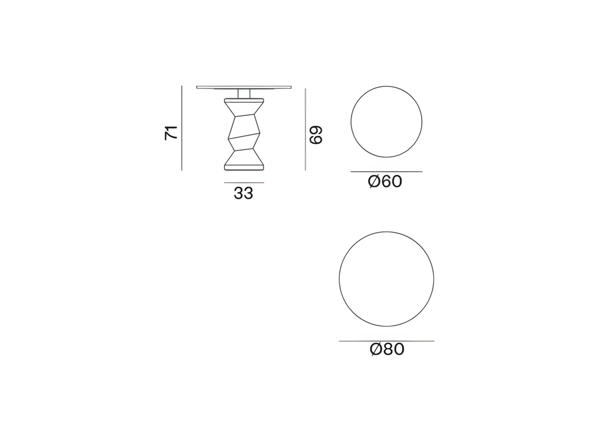 Inout Round Table 837