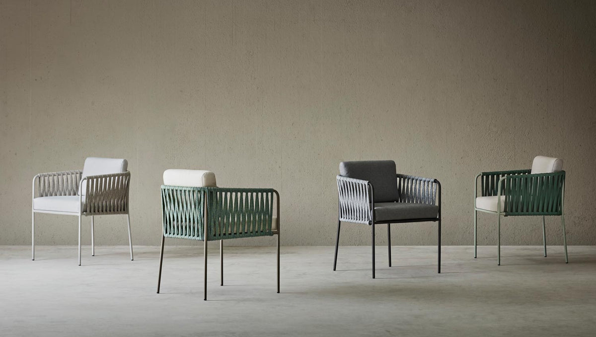 Nido Hand-Woven Dining Armchair