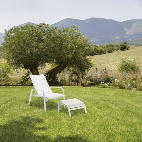 Roberti Playa outdoor armchair and pouf