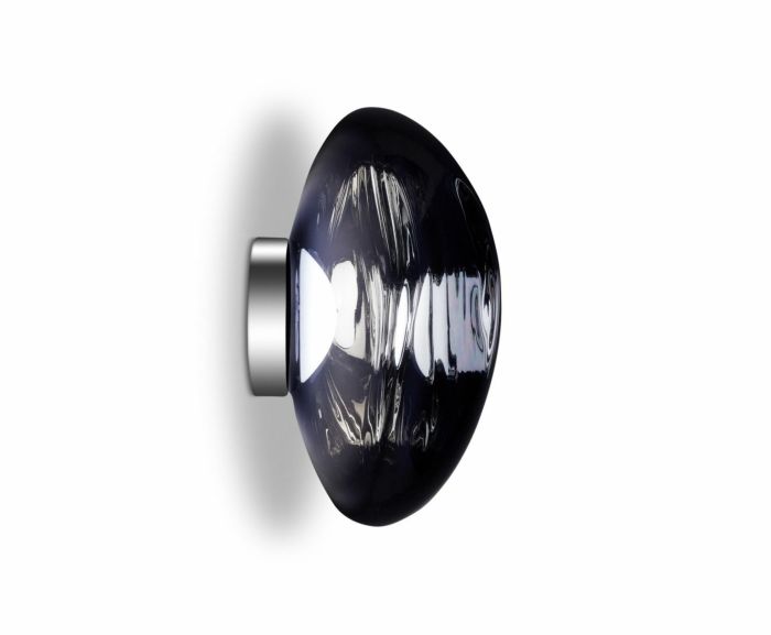Tom Dixon Melt Medium Surface Light in smoke, official product view