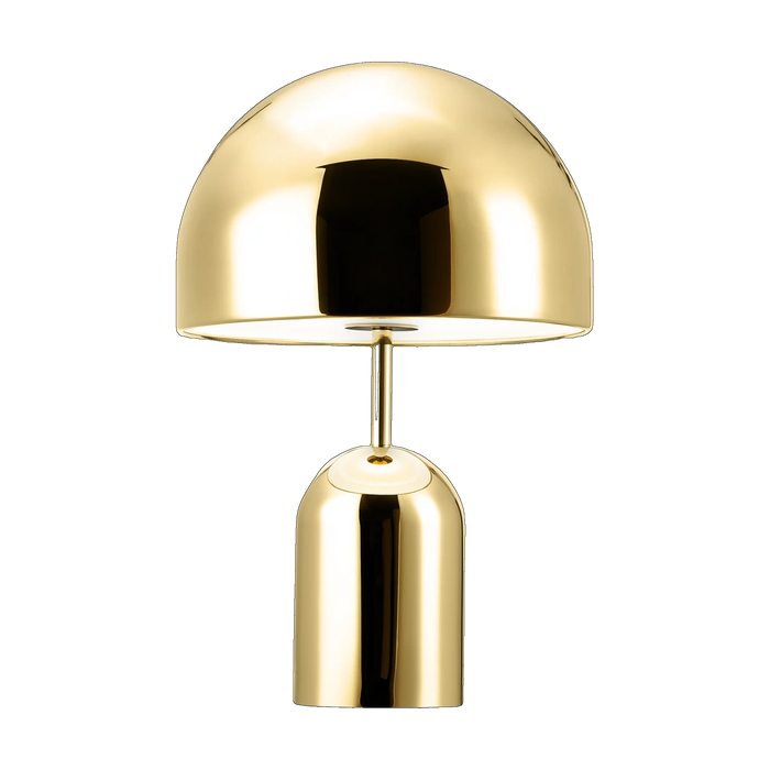 Tom Dixon Bell Table Light in gold polished steel