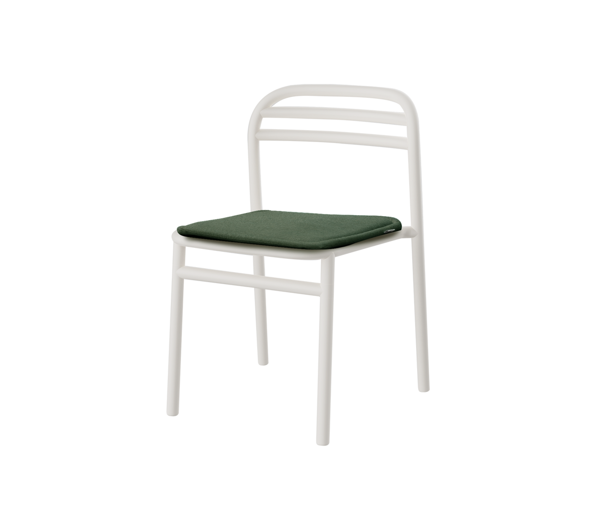 Bliss chair with light green cushion by Cane-line