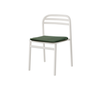 Bliss chair with light green cushion by Cane-line