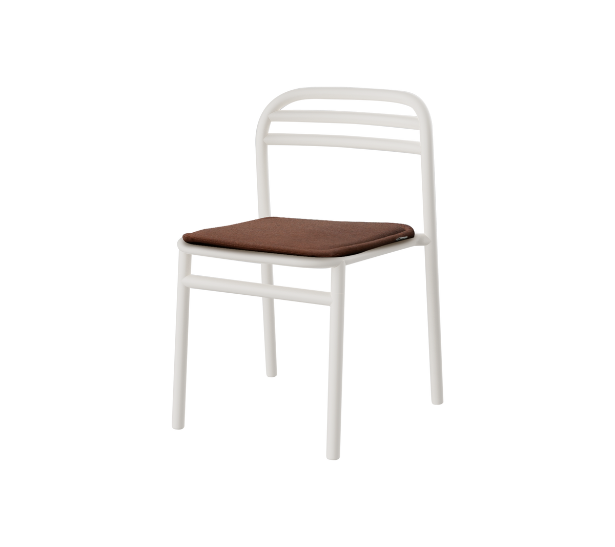 Bliss chair with desert red cushion by Cane-line