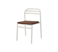Bliss chair with desert red cushion by Cane-line
