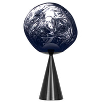 Tom Dixon Melt Fat Cone Table Light in smoke, exact product view