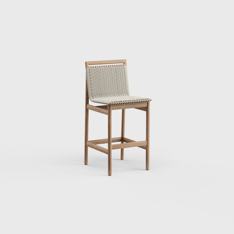 Montauk Bar Stool Teak