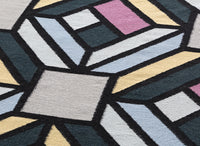 Parquet Tetragon Blue