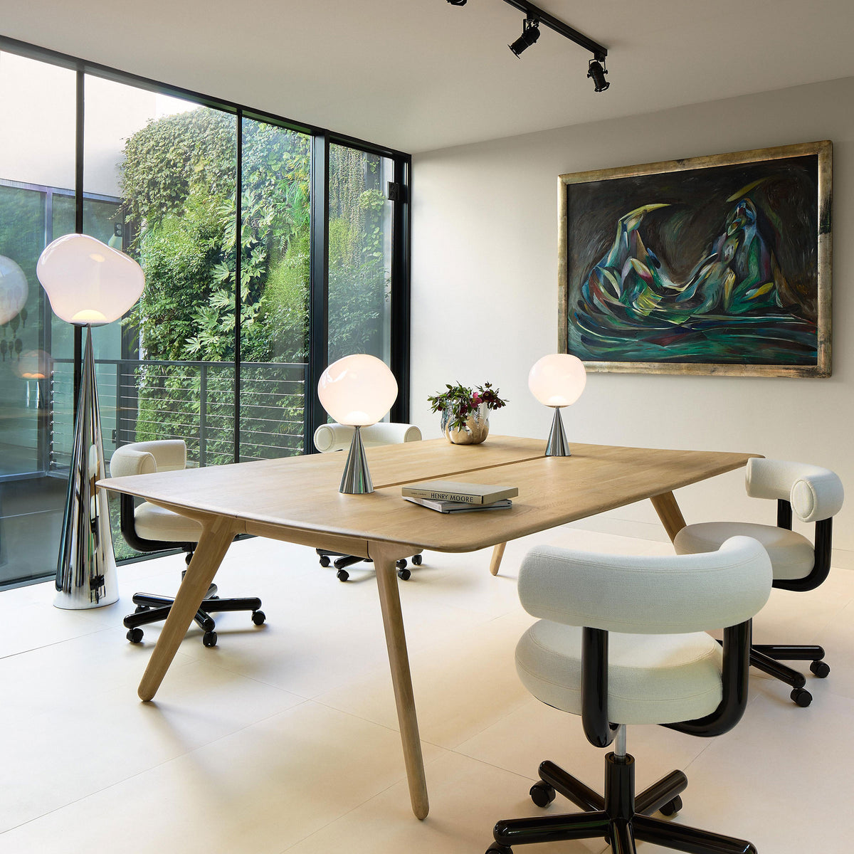 Tom Dixon Melt Table Light in an official room installation