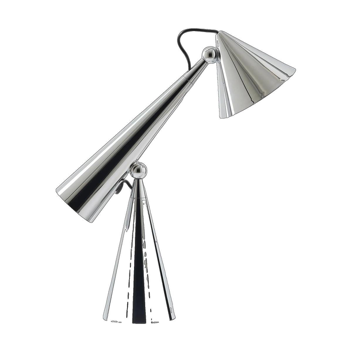 Tom Dixon Pose Task Light in polished silver