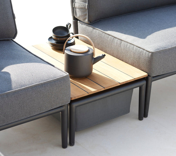 Conic Box Table lifestyle image by Cane-line