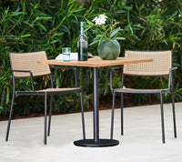 Go cafe table 72x72 cm detail by Cane-line