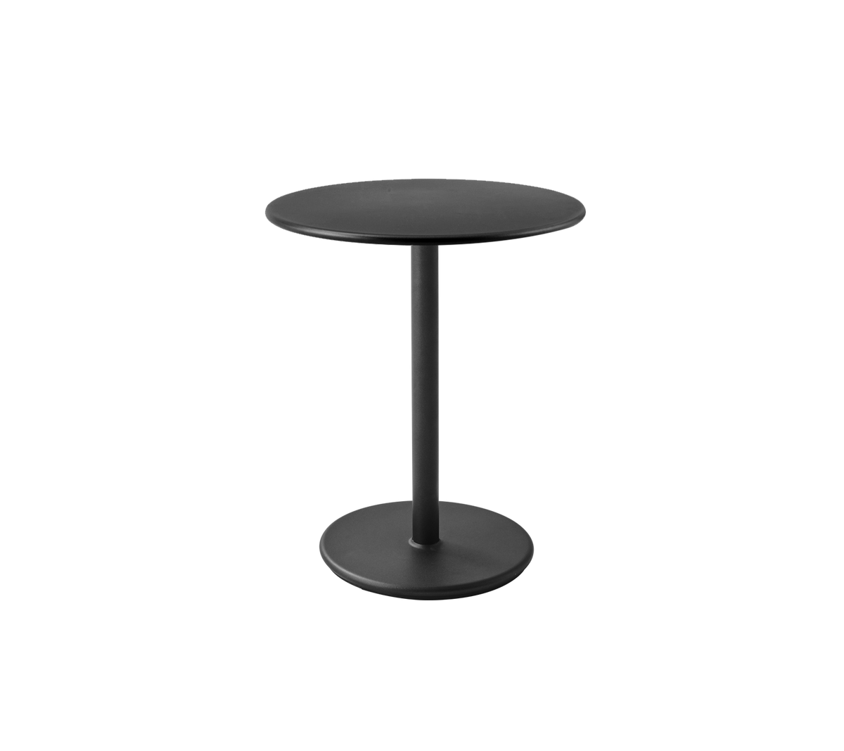 Go cafe table dia 60 cm lava grey finish by Cane-line