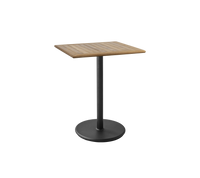 Go cafe table 72x72 cm lava grey by Cane-line