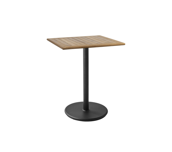 Go cafe table 72x72 cm lava grey by Cane-line