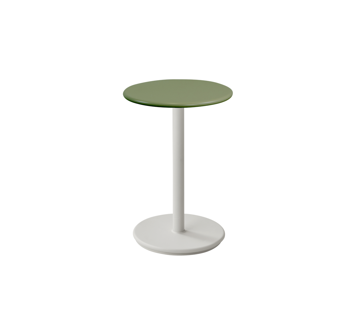 Go cafe table dia 45 cm sand olive by Cane-line