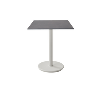 Go cafe table 75x75 cm sand base HPL top by Cane-line