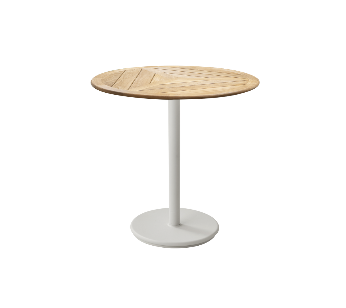 Go cafe table dia 80 cm sand teak by Cane-line