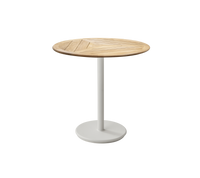 Go cafe table dia 80 cm sand teak by Cane-line