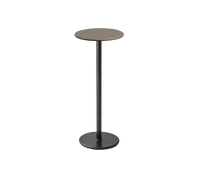 Go bar table dia 45 cm taupe top by Cane-line