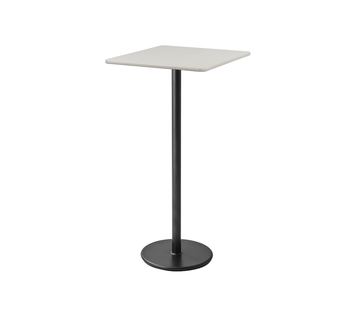 Go bar table 75x75 cm sand top by Cane-line