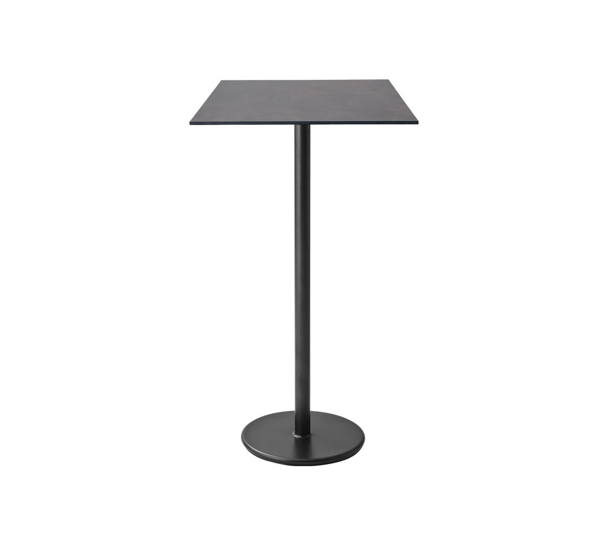 Go bar table 75x75 cm HPL top by Cane-line