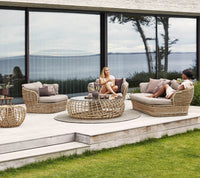 Basket outdoor lounge setting by Cane-line