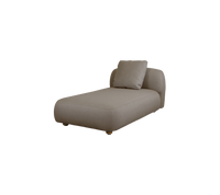 Capture chaise lounge module sofa outdoor furniture by Cane-line, designed by Cane-line Design