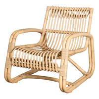 Curve lounge chair outdoor product image by Cane-line