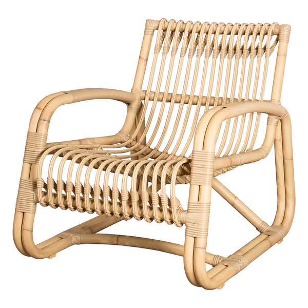 Curve lounge chair outdoor product image by Cane-line