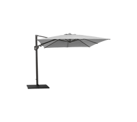 Hyde luxe tilt parasol with base by Cane-line