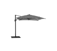 Hyde luxe hanging parasol with base by Cane-line