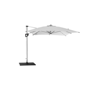 Hyde luxe hanging parasol with base by Cane-line