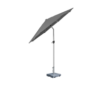 Sunshade parasol w/tilt, dia. 3 m with granite base by Cane-line