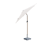 Sunshade parasol w/tilt, dia. 3 m with granite base by Cane-line